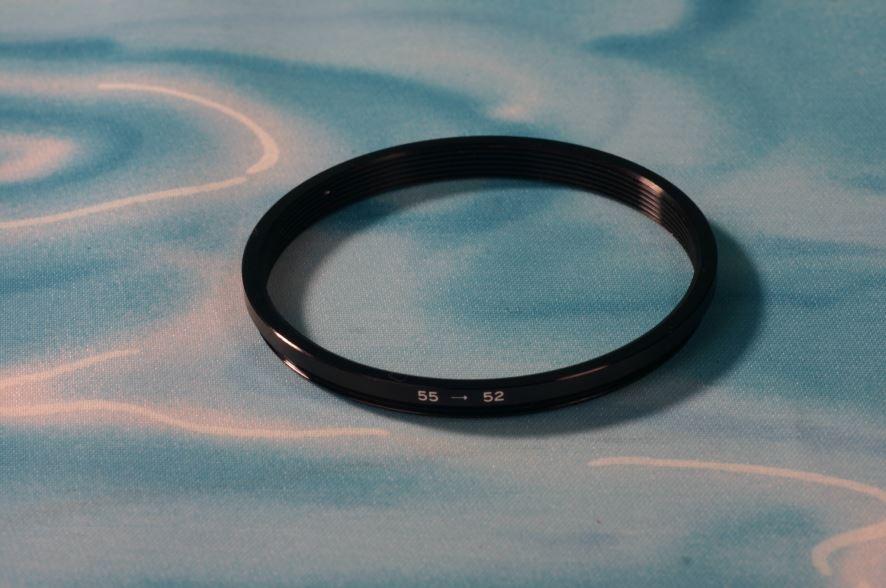 Filter Adapter, Objektiv 55 mm - Filter 52 mm
