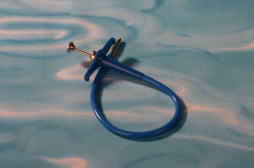 Drahtauslöser blau, 30 cm