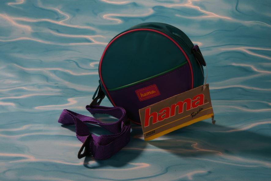 Hama Fototasche rund, auch als Gürteltasche,