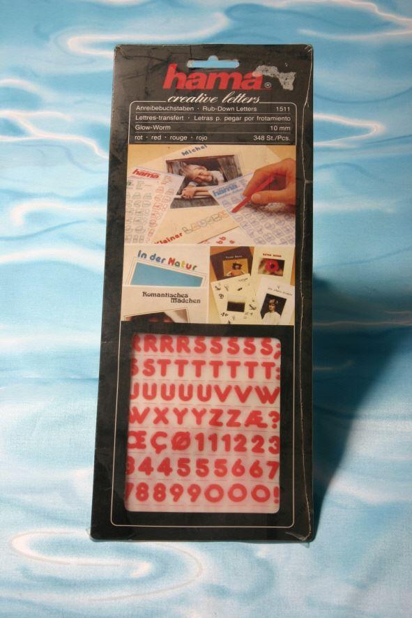 Hama Creativ letters, Glow-Worm,