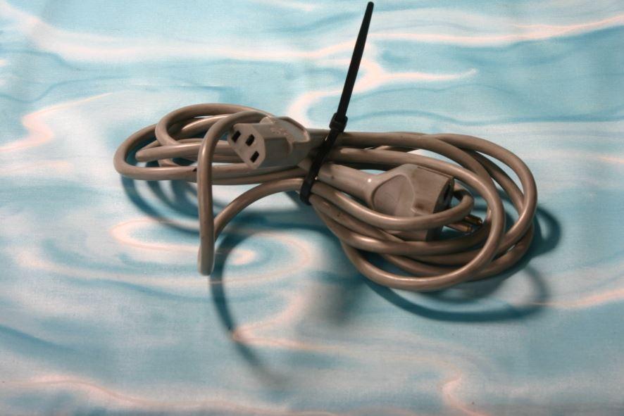 Netzkabel für Elektrogeräte 3 polig, gebraucht 