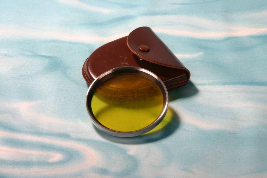 B + W Gelbfilter mit Tasche, gebraucht 67 mm, gebr