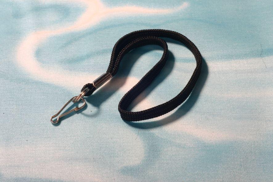 Kamerahandschlaufe, Cordel mit Karabinerhaken,