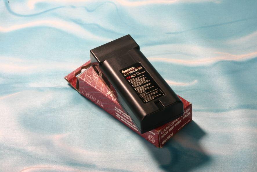 Hama Camcorderakku, CP 401, 6 V, 1600 mA