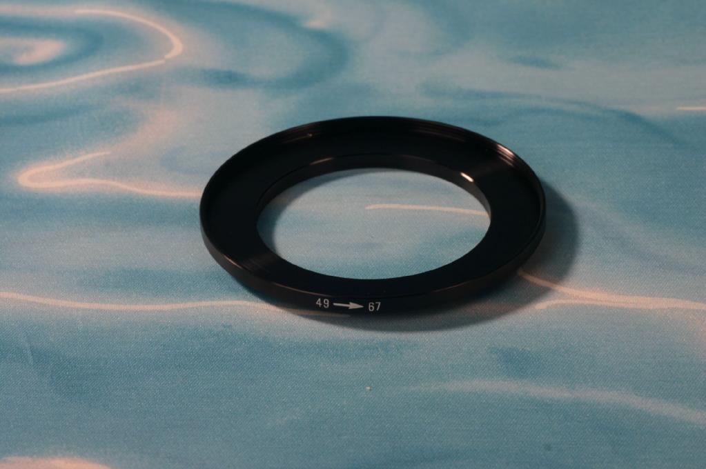 Filteradapter Objektiv 49 mm - Filter 67 mm