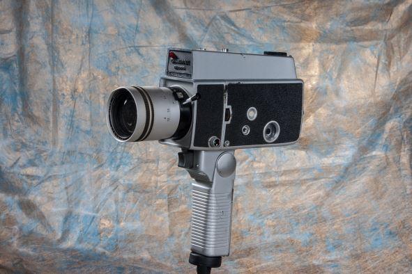 Cinemax Macro C802 Super 8 Filmkamera, 8 fach Zoom