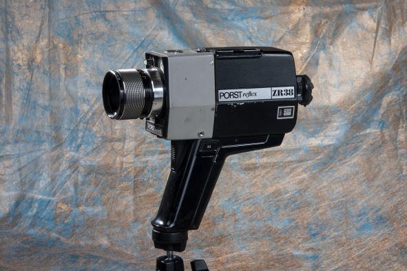 Porst Reflex ZR 38, Super 8 Filmkamera, 4 fach Zoo