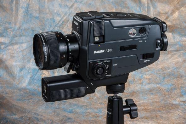 Bauer A 512, Super 8 Filmkamera, Zoom 12 fach
