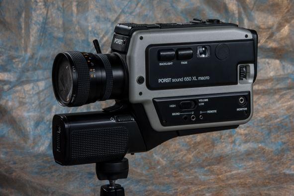 Porst Sound 650 XL macro, Super 8 Tonfilmkamera,