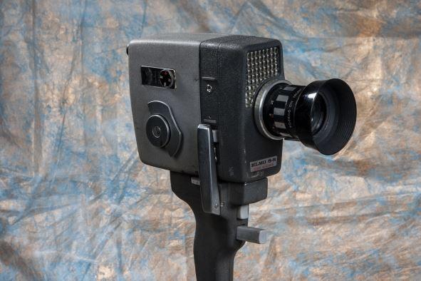 Elmo 8 - S, Zoom, Auto-Eye, Doppel 8 Filmkamera, 