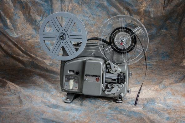 Bolex 18 - 5 L, Doppel 8 Filmprojektor