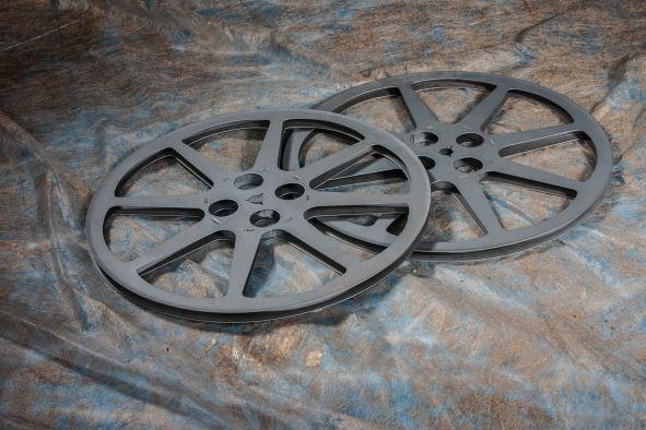 Filmspulen 360 mtr, Metall, Nr. 1605